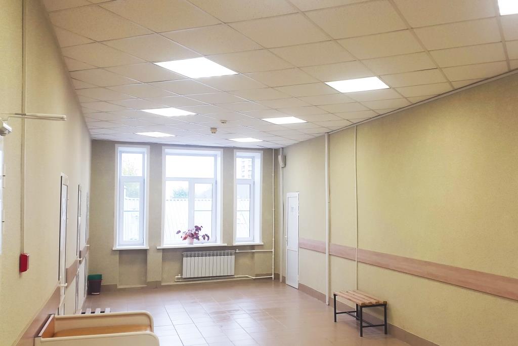 В Рыбинской городской детской больнице завершили капремонт кровли и кабинетов
