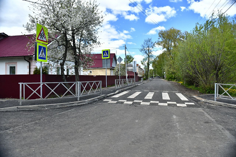 В Ярославле завершился ремонт улицы Большой Любимской