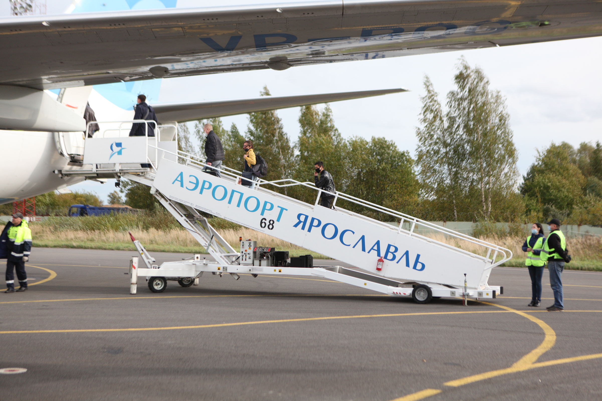 Более 36 тысяч человек воспользовались услугами аэропорта Туношна с начала года