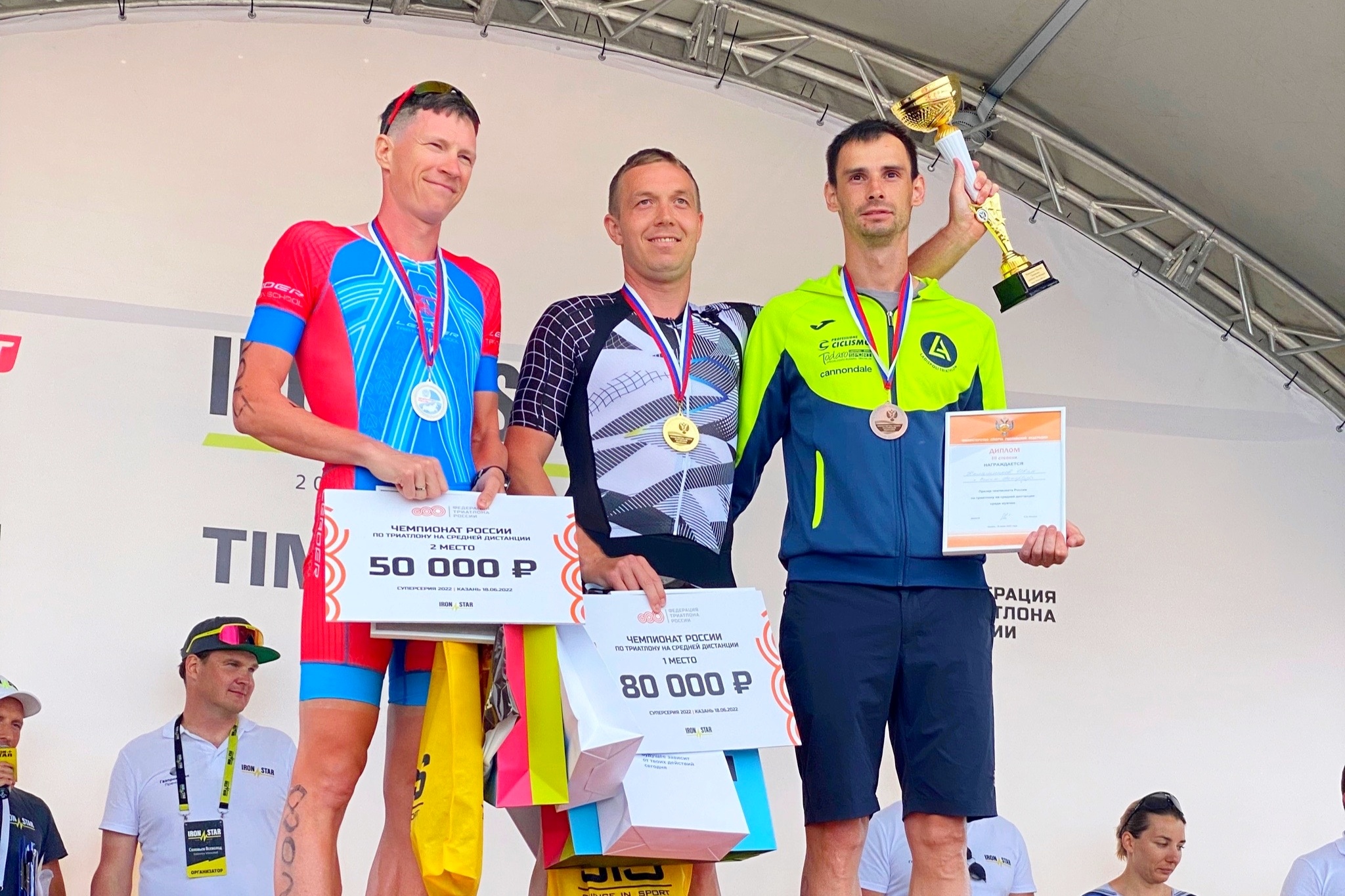Спортсмен из Рыбинска стал чемпионом России по триатлону