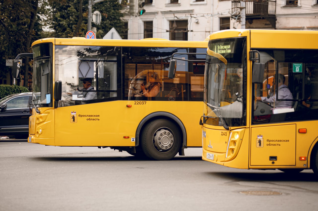 В День знаний в Ярославле и Ярославском районе обеспечен почти 100% выход автобусов