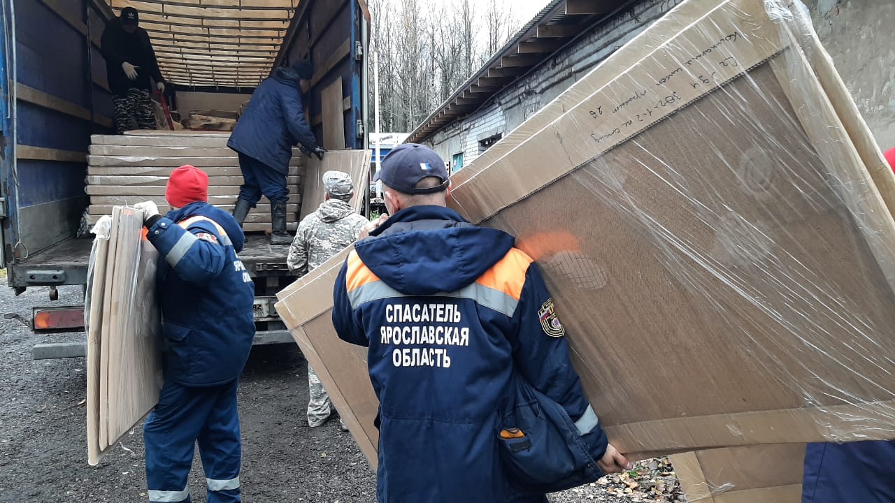 Гуманитарный груз отправлен из Ярославля в Акимовский район