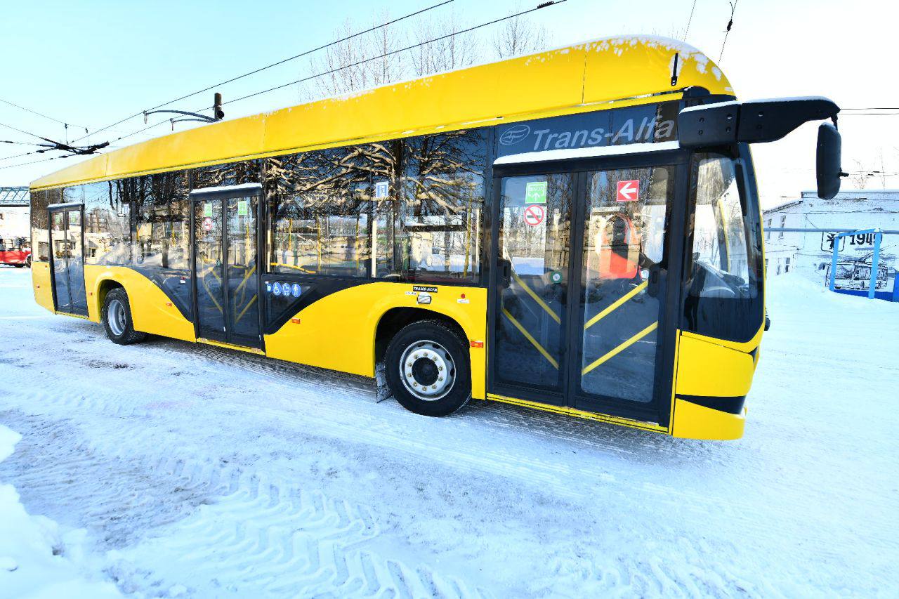 Новые троллейбусы прибыли в Ярославль и готовы выйти на маршруты