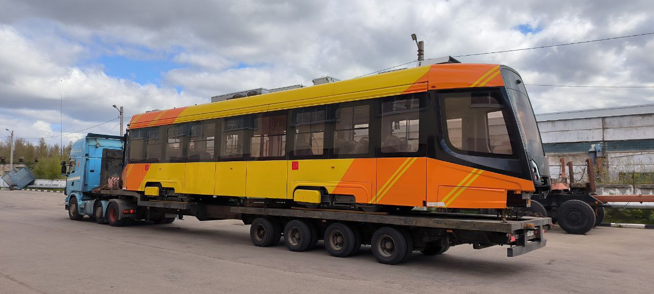 В Ярославль прибывают новые трамваи