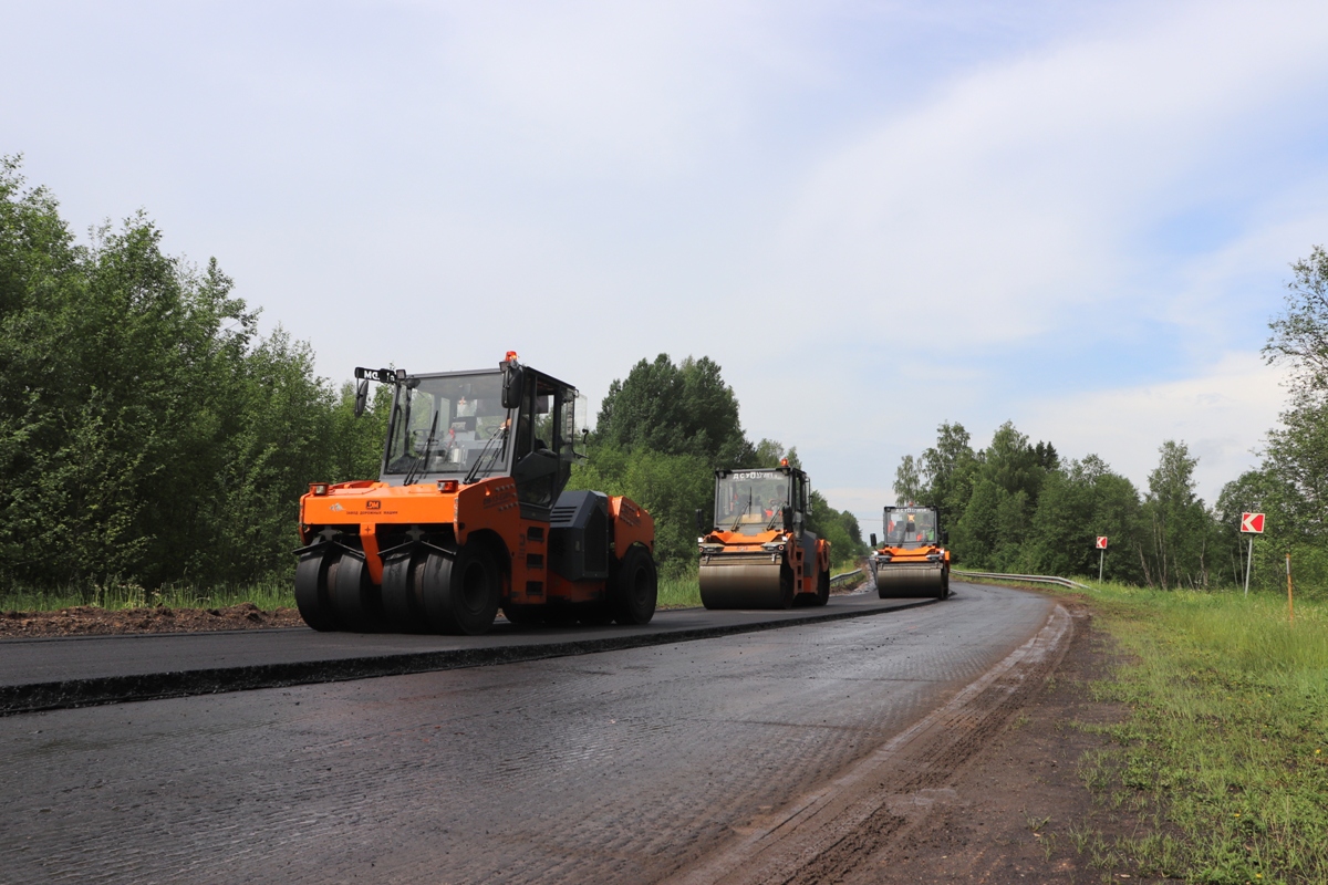 Более 50 километров дороги Сергиев Посад – Калязин – Рыбинск – Череповец отремонтируют в этом году