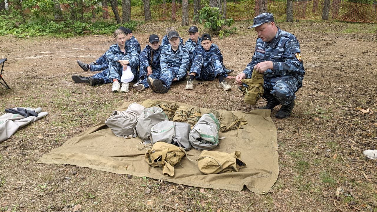 Палаточный лагерь «Служить Отечеству – честь имею!» открылся в Ярославской области